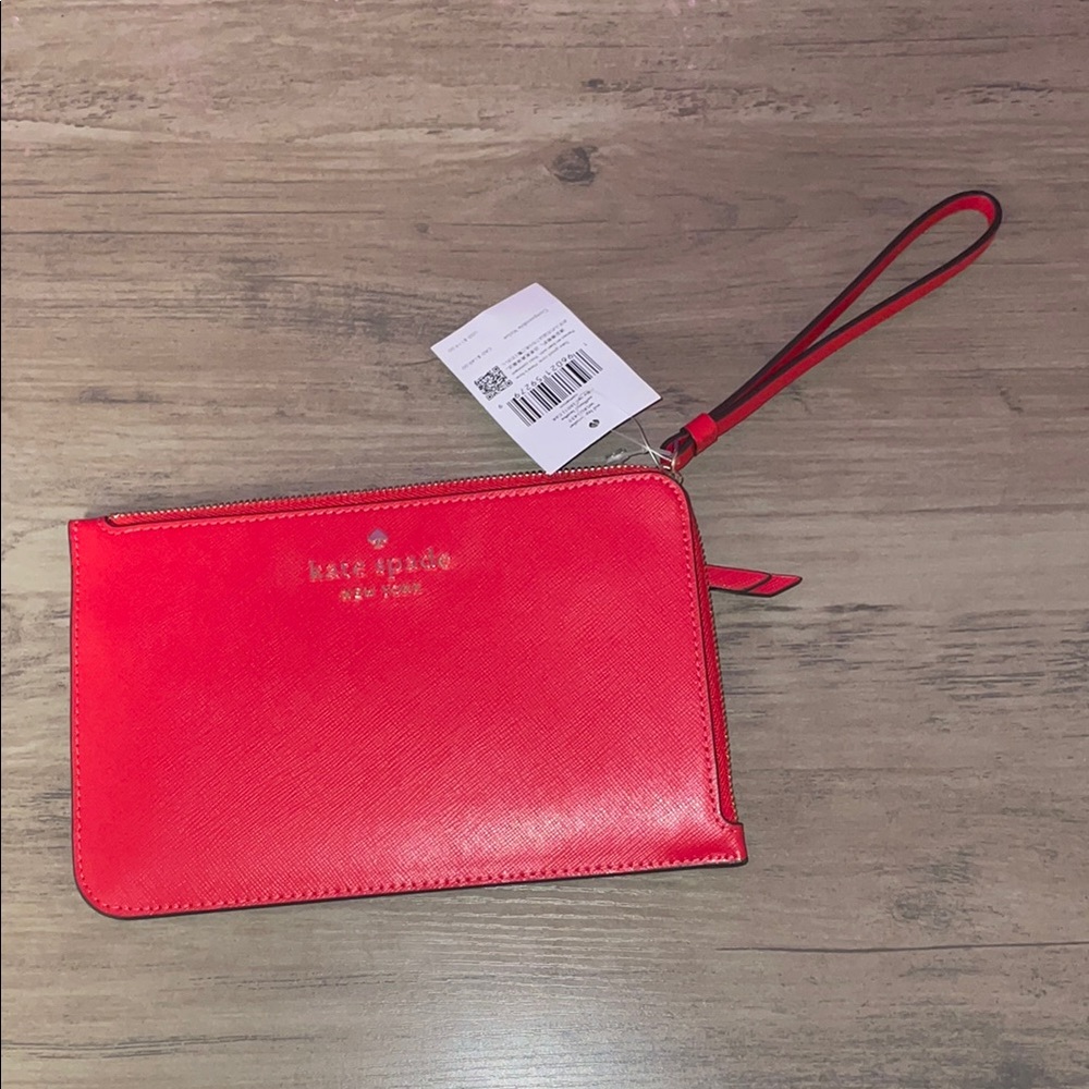 Kate Spade Red Clutch